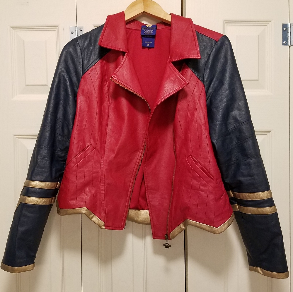 Wonder Woman Leather Jacket